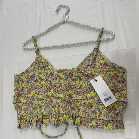 NWT LoveShackFancy Multicolor Floral Cotton Garment - Picture 3 of 7
